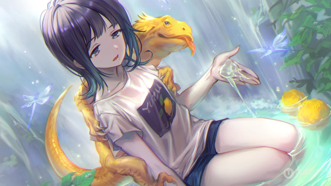二次元日系少女动漫插画2020年7月9日搜优图精选推荐
