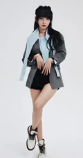 程潇时尚多变服饰造型酷美写真，运动装，潮流装完美驾驭
