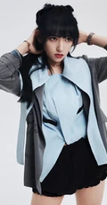 程潇时尚多变服饰造型酷美写真，运动装，潮流装完美驾驭