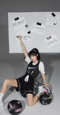 程潇时尚多变服饰造型酷美写真，运动装，潮流装完美驾驭