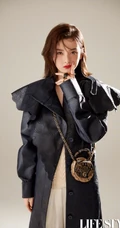 宋祖儿雀斑妆造型酷美个性杂志写真图片