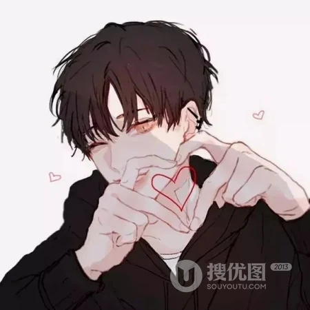 情头动漫一男一女，个性，浪漫，时尚都有，2020最潮情侣配对头像图片