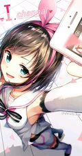眼睛大大的，实在太可爱了，超萌二次动漫少女少女插画美图图集