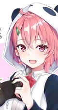 眼睛大大的，实在太可爱了，超萌二次动漫少女少女插画美图图集