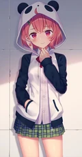 眼睛大大的，实在太可爱了，超萌二次动漫少女少女插画美图图集