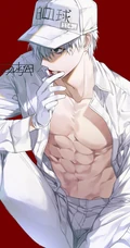 酷酷的男生，有腹肌，超帅气！二次元动漫男生，大男孩精美高清图片