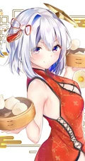来屉小笼包吗？二次元可爱动漫少女精美插画图片集