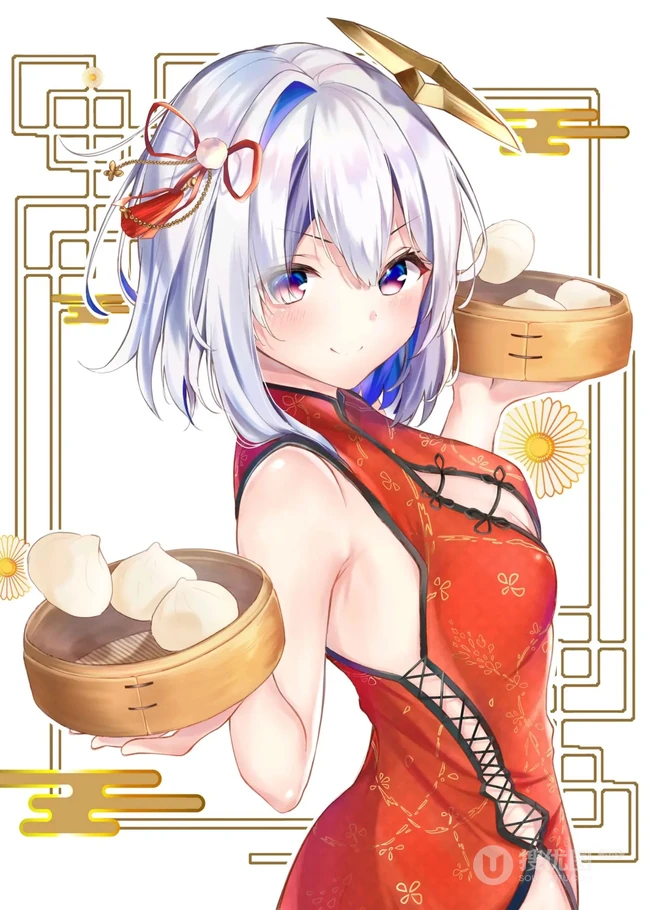 来屉小笼包吗？二次元可爱动漫少女精美插画图片集