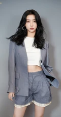 THE9女团成员个人写真照，9位女孩各展不同优雅，动人，酷美姿态