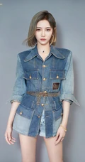 THE9女团成员个人写真照，9位女孩各展不同优雅，动人，酷美姿态