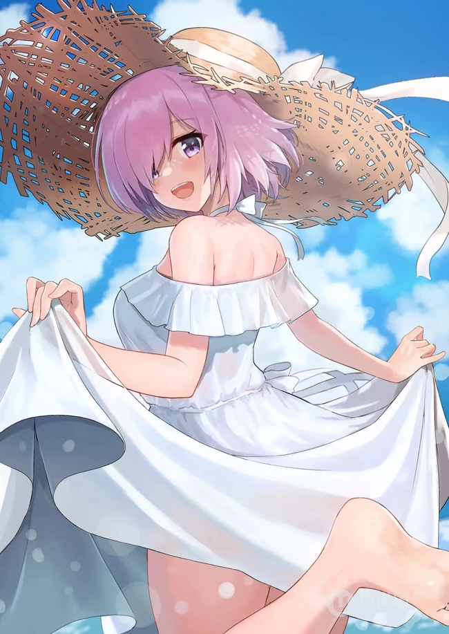 清凉动漫女来一波，图片很杂，各种不同的二次元插画画风都有！