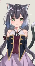 喵呜！喵少女图片居多，二次元动漫喵少女好看插画图片图集