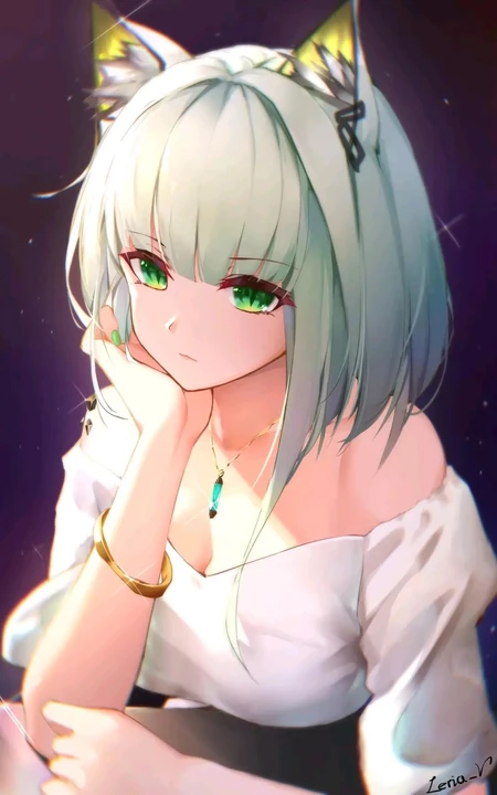 喵呜！喵少女图片居多，二次元动漫喵少女好看插画图片图集