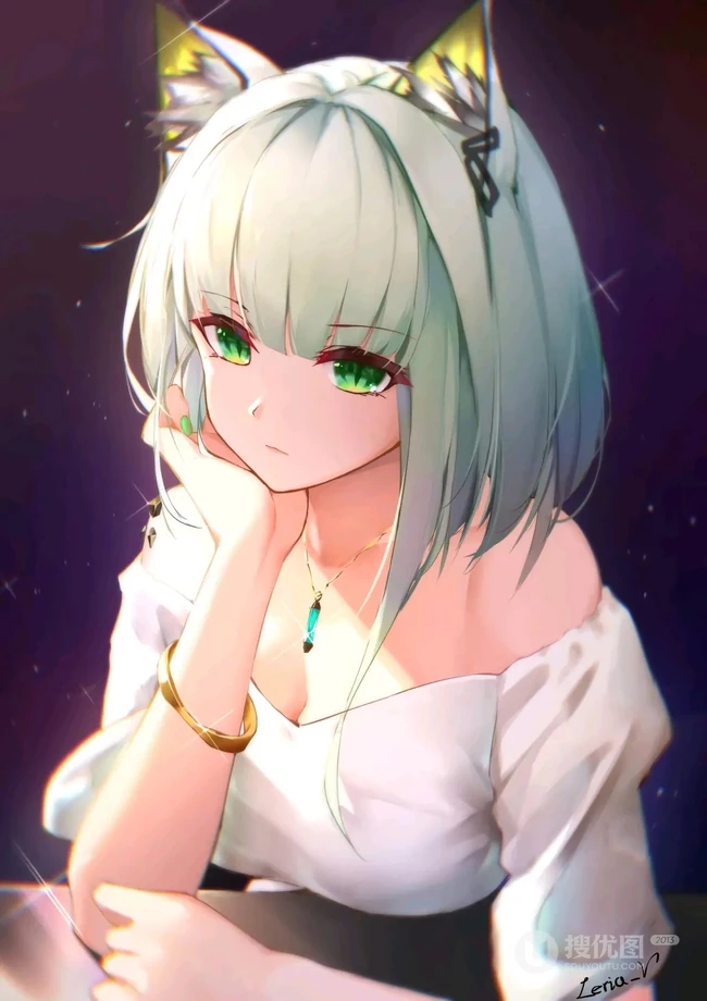 喵呜！喵少女图片居多，二次元动漫喵少女好看插画图片图集