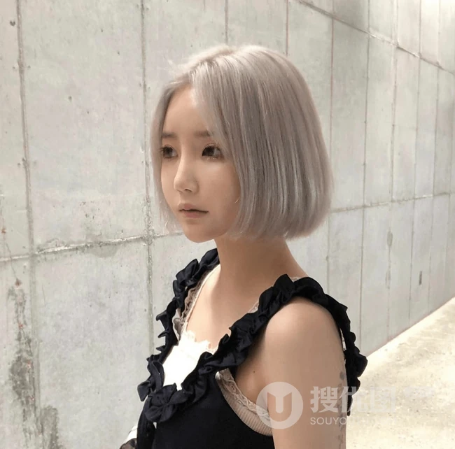 短发图片女2020最新款，不看发色，看起来可爱乖巧的&ldquo;乖乖女&rdquo;短发发型图片 第12张