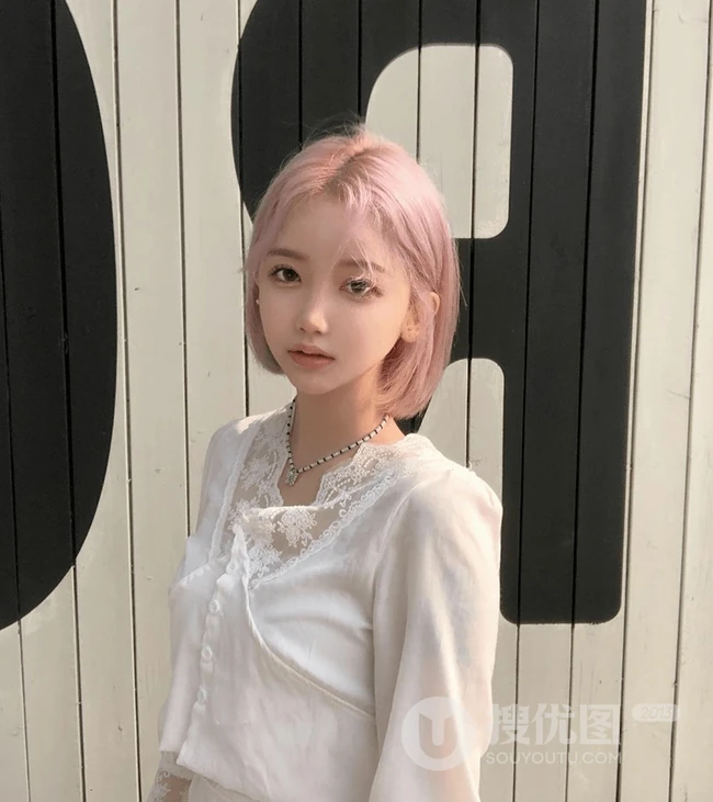 短发图片女2020最新款，不看发色，看起来可爱乖巧的&ldquo;乖乖女&rdquo;短发发型图片 第3张