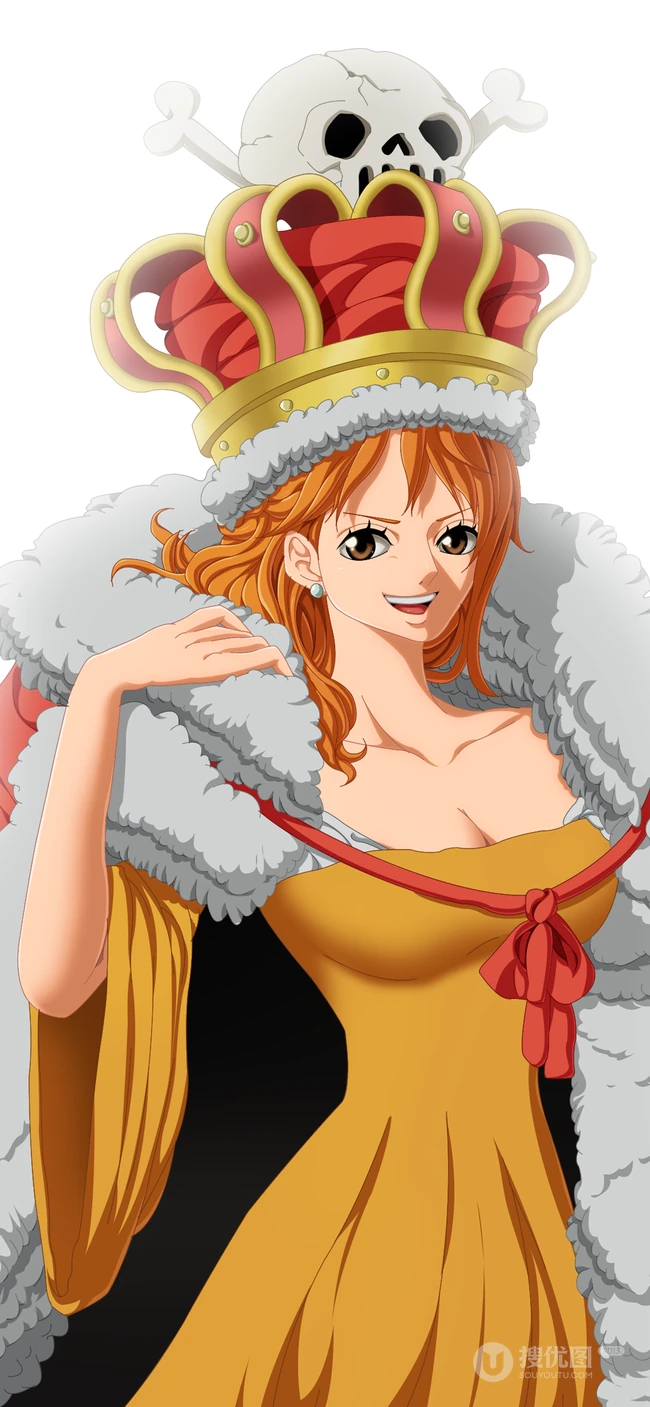 性感可爱的海贼王女角色&ldquo;娜美&rdquo;个性手机壁纸合集