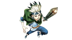 动漫&ldquo;石纪元（Dr.STONE）&rdquo;角色插画壁纸，发型好别致啊