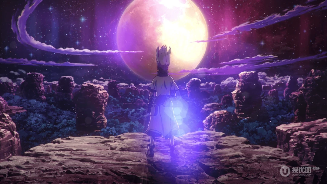 动漫&ldquo;石纪元（Dr.STONE）&rdquo;角色插画壁纸，发型好别致啊
