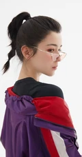 哈妮克孜化身时尚百变少女，多套服饰变换，尽显个性女孩潮流面