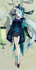 阴阳师精美动漫女生人物美图，精选阴阳师唯美插画图片