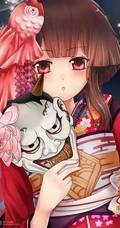 阴阳师精美动漫女生人物美图，精选阴阳师唯美插画图片
