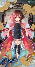阴阳师精美动漫女生人物美图，精选阴阳师唯美插画图片