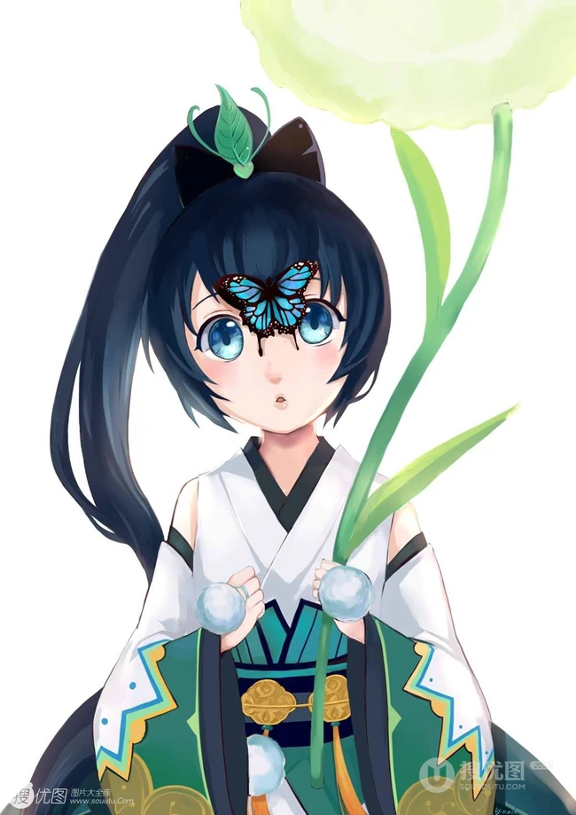 阴阳师精美动漫女生人物美图，精选阴阳师唯美插画图片