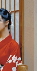 和服少女高煜霏日式木屋写真美照