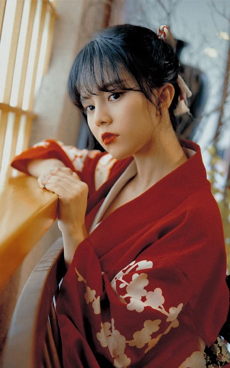 和服少女高煜霏日式木屋写真美照