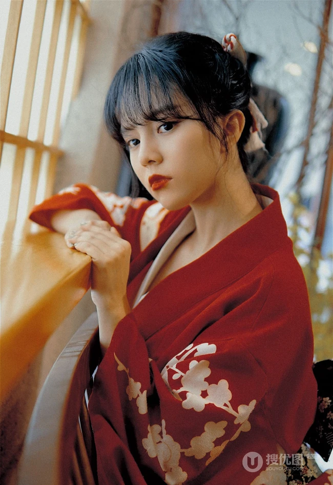和服少女高煜霏日式木屋写真美照