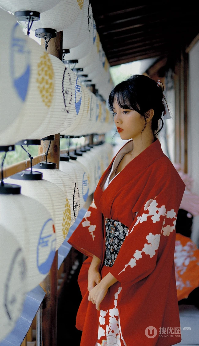 和服少女高煜霏日式木屋写真美照