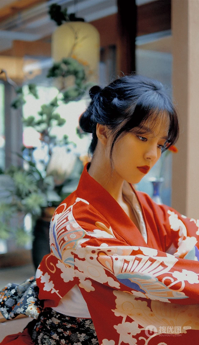 和服少女高煜霏日式木屋写真美照