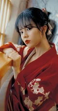 和服少女高煜霏日式木屋写真美照