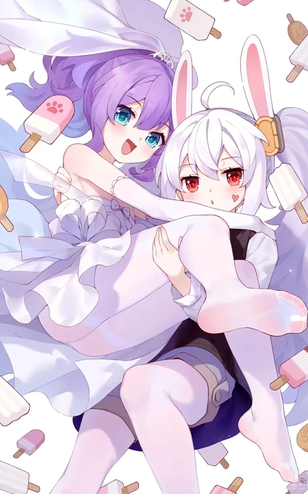 可爱Q萌的白袜水手服二次动漫少女精美图集欣赏