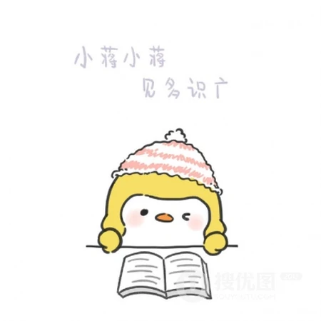 可爱的卡通小企鹅头像，带有姓氏的可爱卡通动物企鹅头像图片