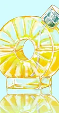 创意十足的清凉夏日解暑美图，超有创意的清新静物手绘瓶子，液体插画图片