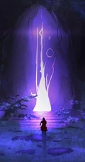 创意二次元插画美图，奇幻，梦幻相结合的创意艺术风手绘插画大图