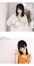 江苏女演员成果元气可爱多套居家休闲装扮写真照片