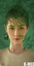 哈妮克孜七月盛夏宛如画中人唯美古侠风写真，尽显东方女子气息