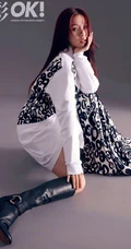 虞书欣精彩OK杂志写真，不同服饰展现多样青春少女时尚魅力