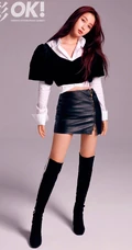 虞书欣精彩OK杂志写真，不同服饰展现多样青春少女时尚魅力