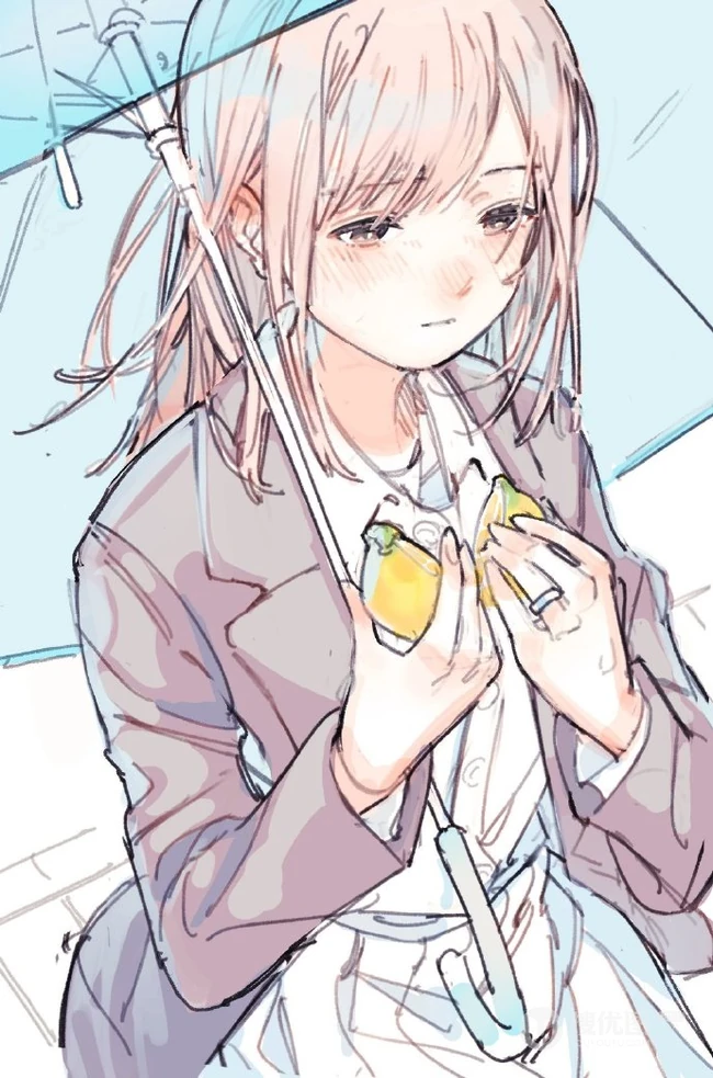 简单，简洁，线条感分明的超好看纯手绘夏日风动漫人物少女插画图集
