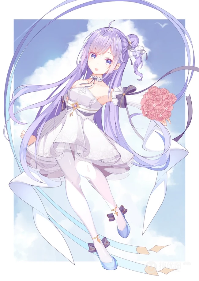 简单，简洁，线条感分明的超好看纯手绘夏日风动漫人物少女插画图集