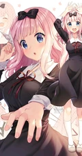二次元女生，漫画《辉夜大小姐想让我告白》精选动漫少女图片合集39p