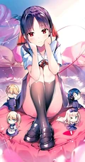 二次元女生，漫画《辉夜大小姐想让我告白》精选动漫少女图片合集39p