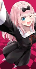二次元女生，漫画《辉夜大小姐想让我告白》精选动漫少女图片合集39p