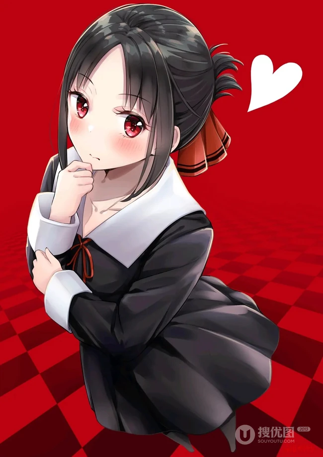 二次元女生，漫画《辉夜大小姐想让我告白》精选动漫少女图片合集39p