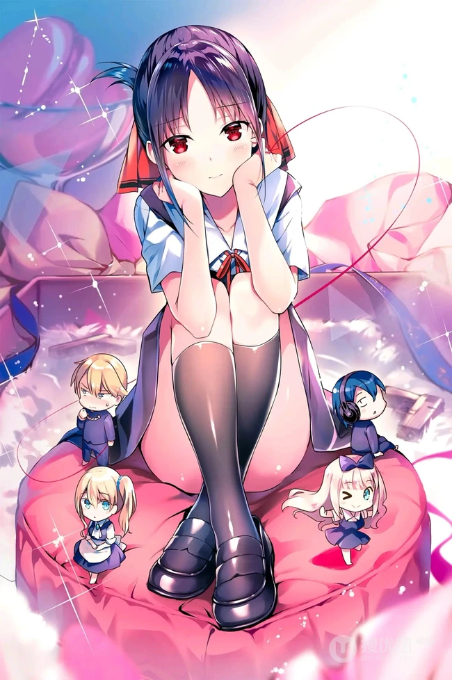 二次元女生，漫画《辉夜大小姐想让我告白》精选动漫少女图片合集39p