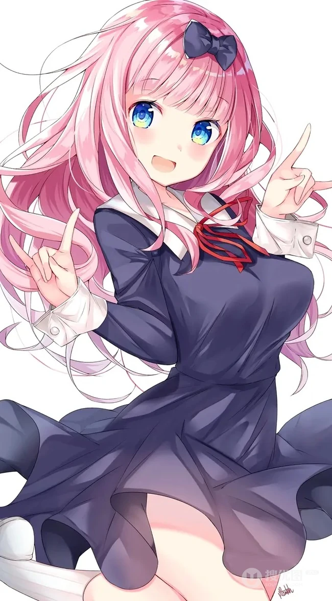 二次元女生，漫画《辉夜大小姐想让我告白》精选动漫少女图片合集39p